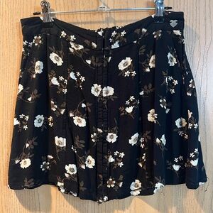 Kendall and Kylie flower print skirt